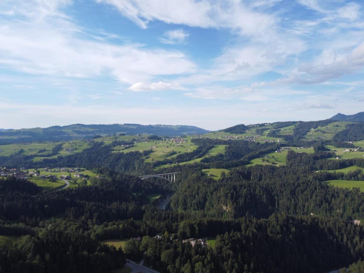 Ferienhaus Am Waldrand Von Egg Bregenzer Wald Bagian luar foto