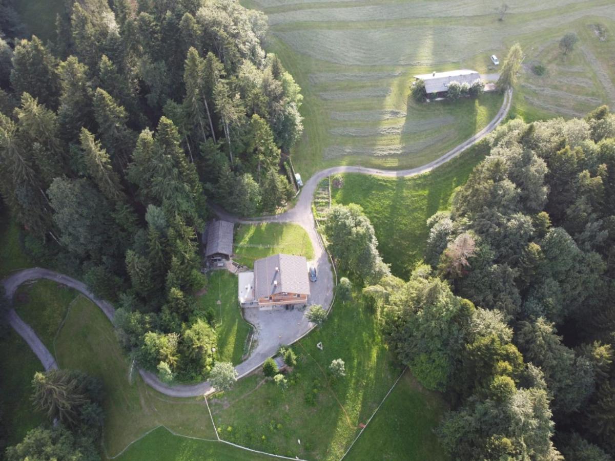 Ferienhaus Am Waldrand Von Egg Bregenzer Wald Bagian luar foto