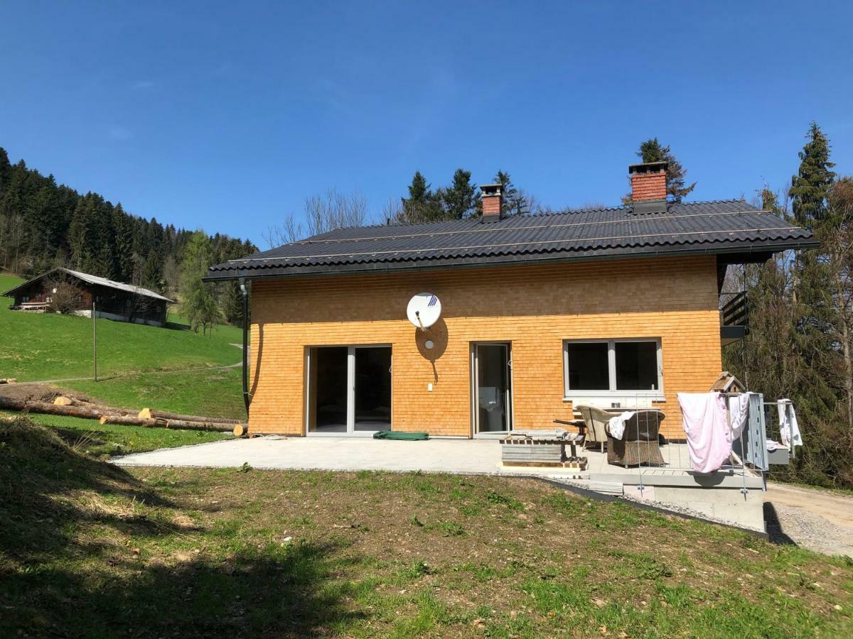 Ferienhaus Am Waldrand Von Egg Bregenzer Wald Bagian luar foto